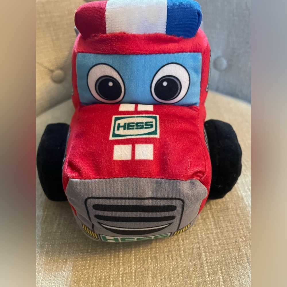 My First Hess Truck 2020 plush toy truck lights sounds Christmas Collectible